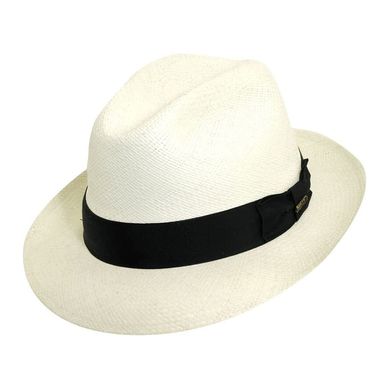 Sombrero panamá clásico blanco