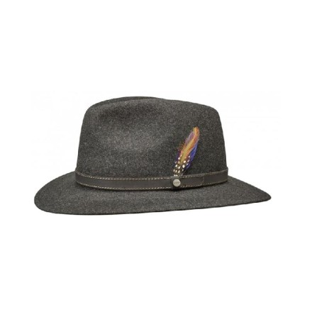 Stetson woolfelt hat grey