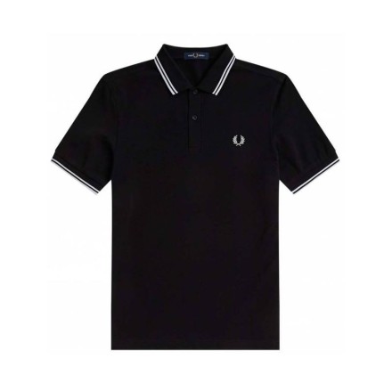 Black polo shirt short sleeve