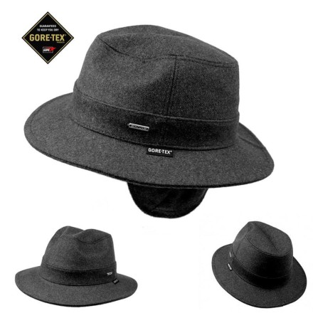 Goretex belarri-zapi griseko txapela
