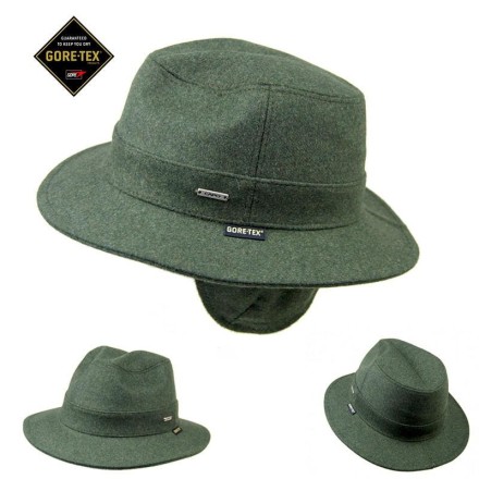 Goretex earmuff hat green