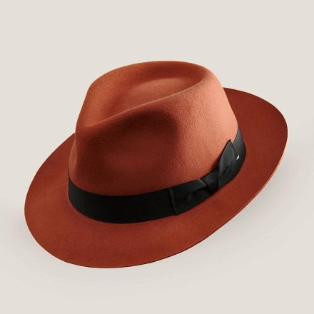 Hat Signes felt beaver orange