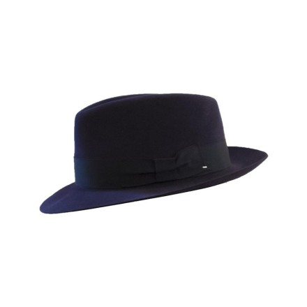 Hat Signes felt rabbit blue